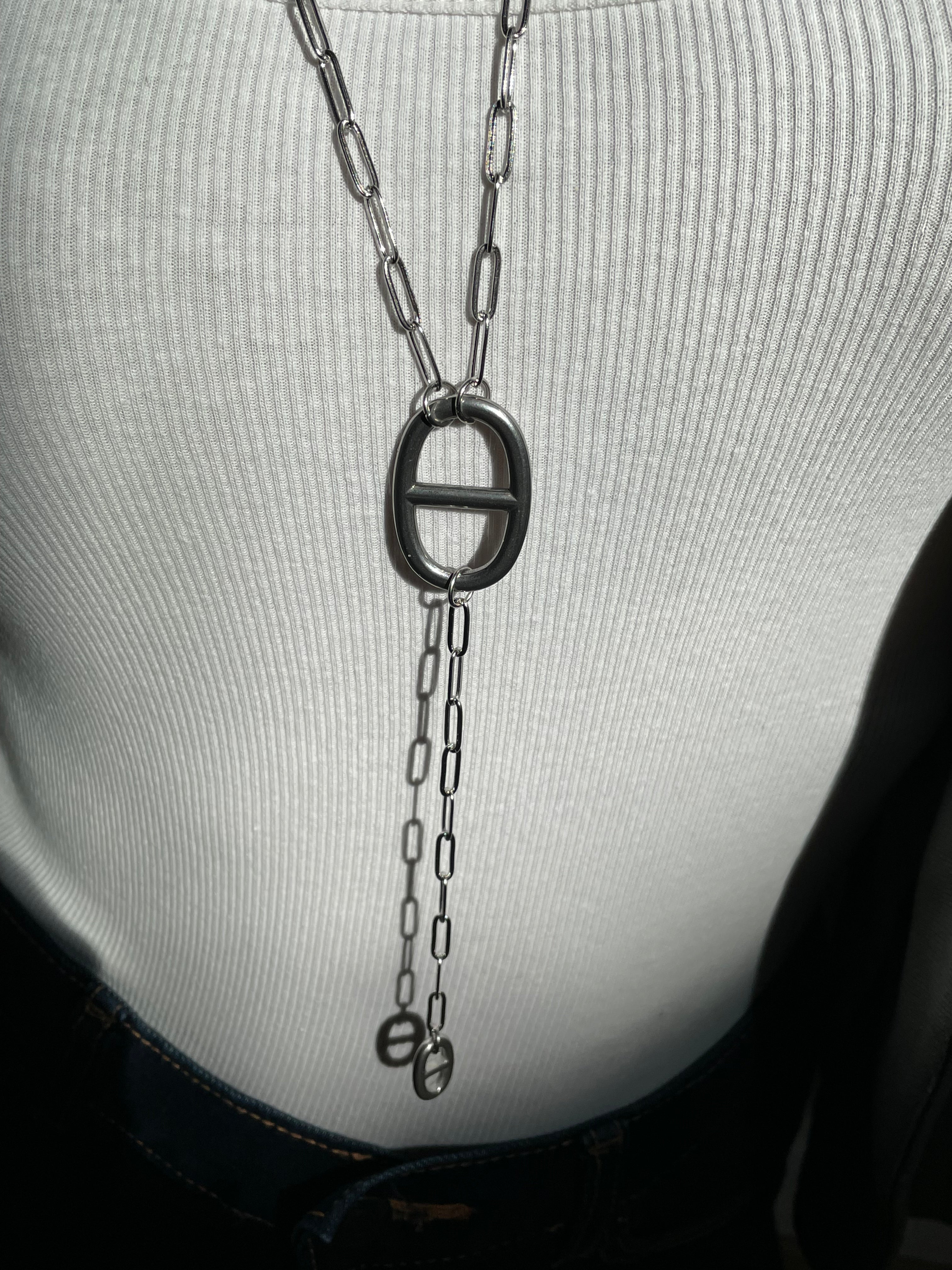 Sautoir Maille Marine